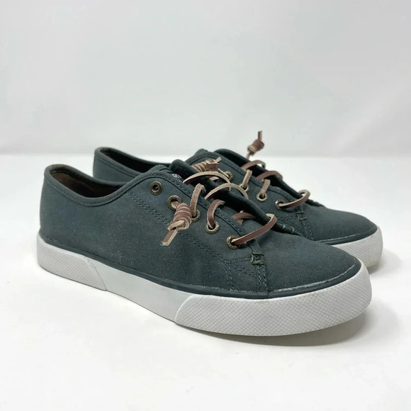 Sperry Top-Sider Crest Vibe Sneakers Forest Green Women's Size 7 - Picture 1 of 8